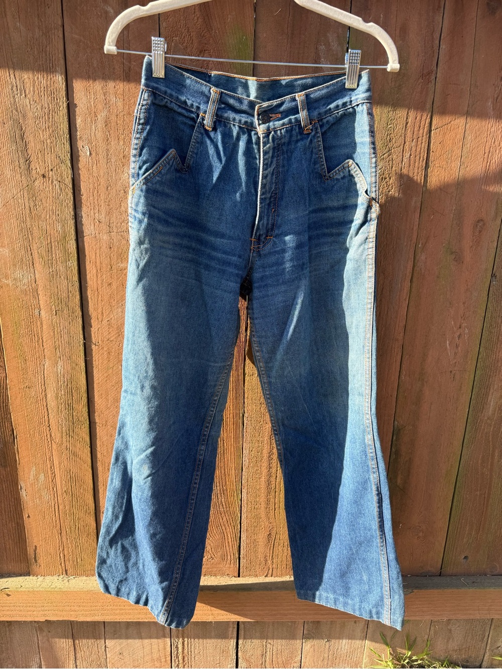 Woman’s Bootcut Denim Jeans in Blue - Casual Everyday Style